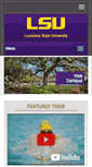 Mobile Screenshot of lsu.edu