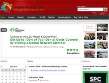 Tablet Screenshot of lsu.bc.ca